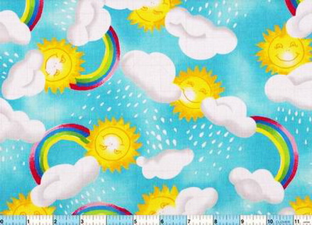 Happy Sun Rainbow Clouds <font color=Red> SALE